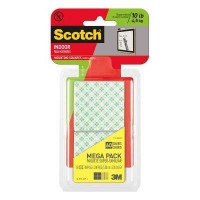 3M Scotch 2 in. x 2 in. Permanent Double Sided Indoor Mounting Squares Megapack (60-Pack)
